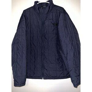 The North Face TNF Thermoball Blue Teal Full Zip Outdoor Puffer Jacket Men’s XL